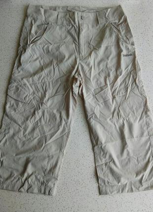 Нові чоловічі шорти бриджі reebok 3/4 pant natural linen1 фото
