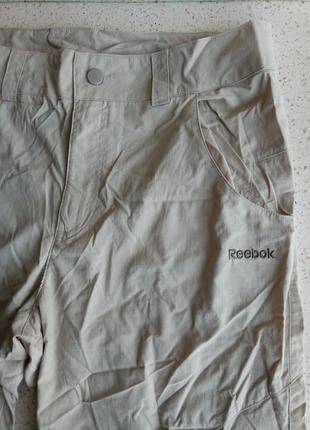 Новые мужские шорты бриджи reebok 3/4 pant natural linen9 фото