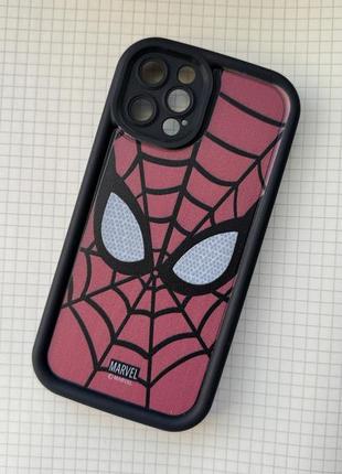 Чехол на iphone 15 pro spider man