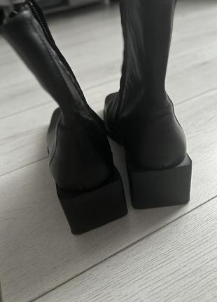 Zara ботинки в стиле balenciaga5 фото