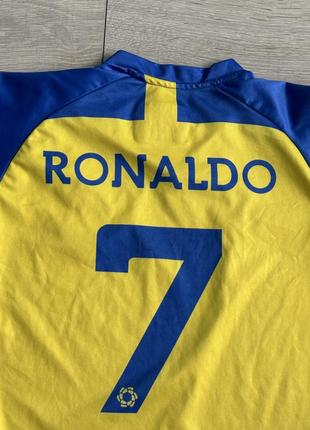 Al nassr fc cristiano ronaldo football soccer shirt футбольна футболка4 фото