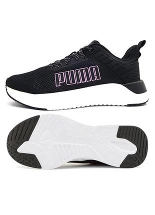 Кросівки чоловічі puma softride astro t unisex black/coral ice