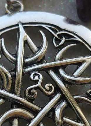 Магический виканский кулон пентаграмма &lt;unk&gt; wicca кельты ветка звезда пятиугольная, месяц 🌙 магия ведьма5 фото