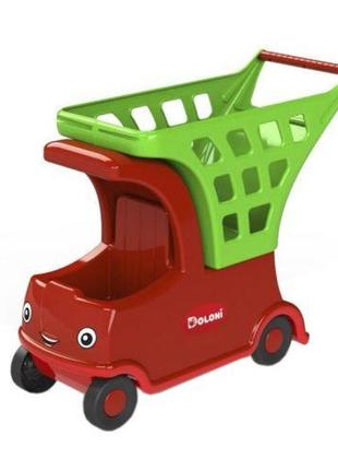 Детская игрушка "автомобиль с корзиной"1 фото