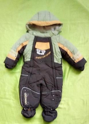 Комбинезон-трансформер зимний