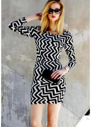 H&amp;m - принтована сукня футляр