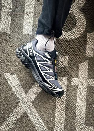 💎salomon xt-6 gtx 'black silver' 4