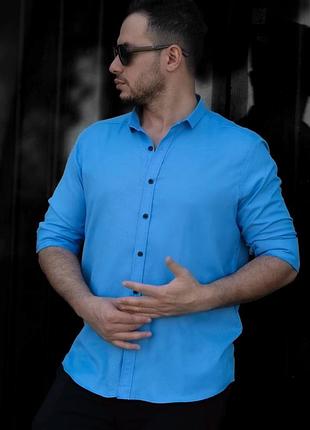 Мужская хлопковая рубашка