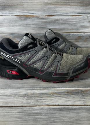 Salomon speedcross vario bsdx grey/pink оригинальные кроссовки