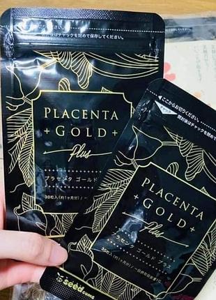 Екстракт плаценти gold + nmn та 5 компонентів для краси на 30 днів, японія