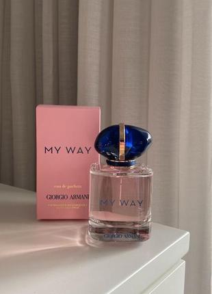 Женский парфюм giorgio armani sleeve my way (джорджио армани май вей) 90 мл