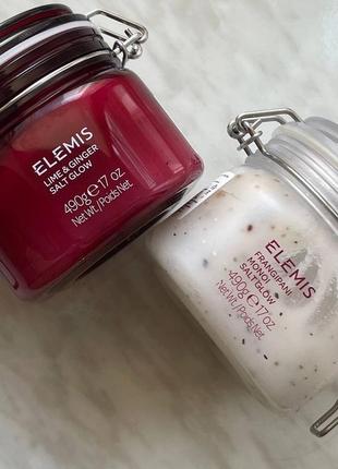 Солевой скраб для тела elemis frangipani monoi salt glow