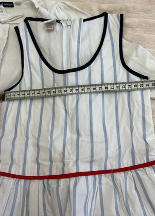 Платье фирменное с подкладкой 2-3 р, коттоновое4 фото