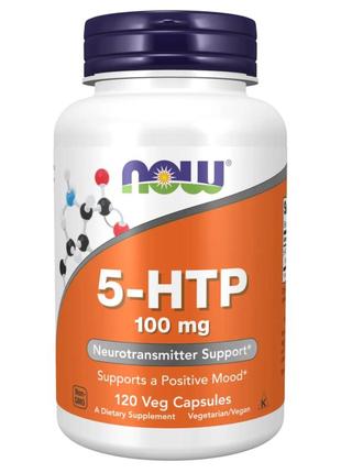 5 htp now foods 5 htp 100mg 120 веган капс
