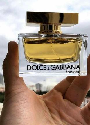 Женская парфюмированная вода dolce&amp;gabbana the one в тестере 75 мл