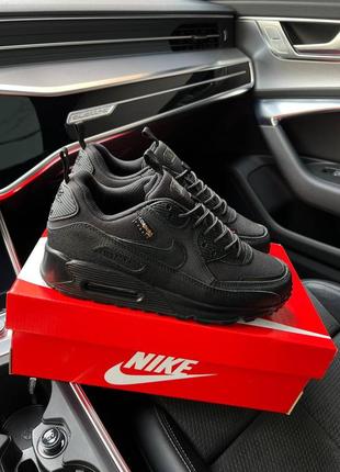 Мужские кроссовки nike air max 90 surplus new black6 фото