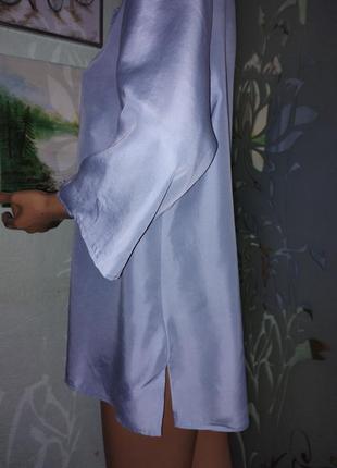 Винтажная шелковая блуза жакет samoox5 фото