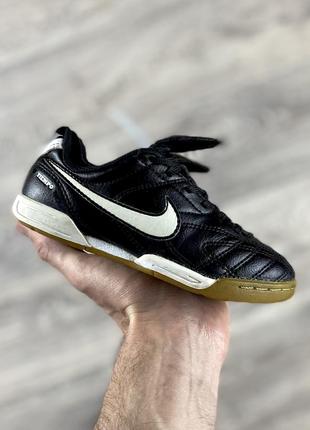 Nike tiempo копы сороконожки бутсы 27 размер футбольные кожаные оригинал1 фото