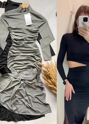 Плаття міді з розміром zara