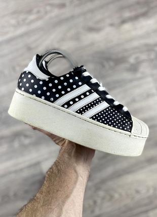 Adidas original кроссовки кеды мокасины 37-38 размер женские кожаные оригинал