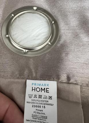 Две шторы primark home4 фото