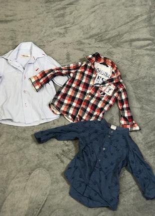 Набор рубашек для ребенка1 фото