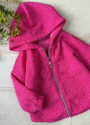 Теплая и стильная кофточка тедди