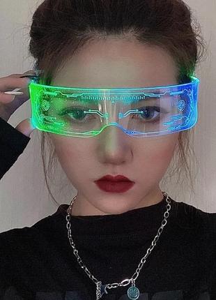 Світлодіодні диско окуляри