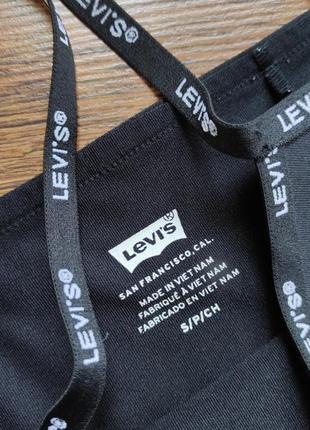 Levis укороченный топ, кроп топ, короткая маечка, спортивный топ6 фото