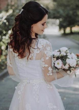Весільна сукня, свадебное платье в стиле бохо5 фото