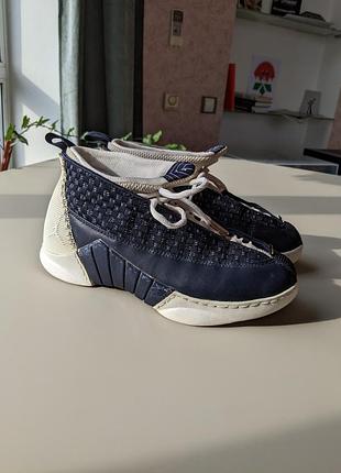 Вінтажні кросівки air jordan 15 og white obsidian