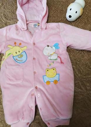 Мягусенький детский комбенизон турция