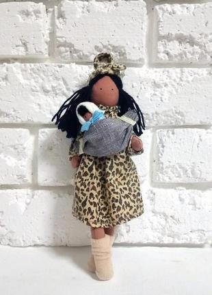 Лялька матуся тільда текстильна іграшка сувенір подарунок дівчинц3 фото