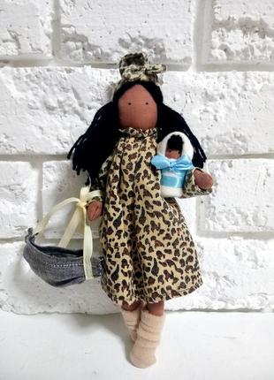 Лялька матуся тільда текстильна іграшка сувенір подарунок дівчинц7 фото