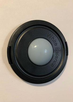 Кришка на об'єктив 78 mm баланс білого