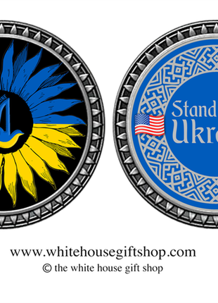 Нова срібна монета з сша на підтримку україни, stand with ukraine8 фото