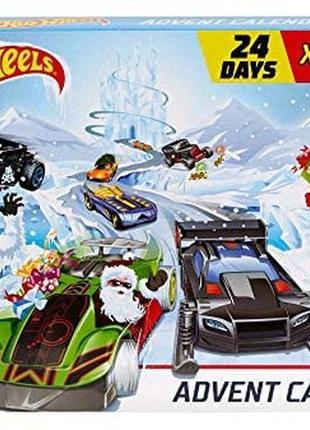 Hot wheels advent, адвент-календар 8 авто