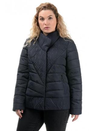 Жіноча демісезонна куртка лінда рр 50-56 кольору