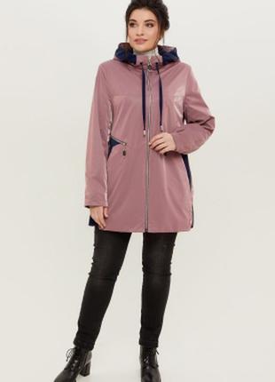 Стильний плащ стамбул три кольори 50-60 рр