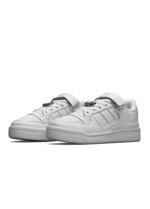 Originals forum 84 low new all white3 фото