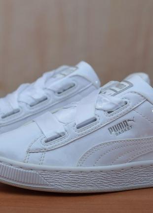 Білі кеди, кросівки puma basket, 35. 5 розмір. оригінал puma