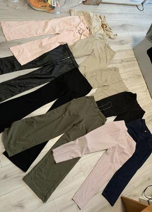 Лот женских брюк, брюки, брюки, джинсы xs-s2 фото
