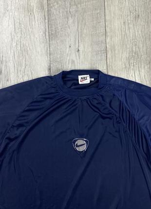 Nike made usa футболка xl размер винтажная синяя оригинал4 фото