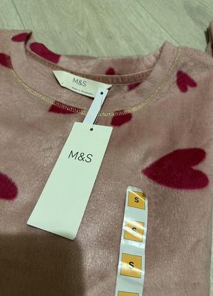 Нова піжама від m&s в сердечка s2 фото