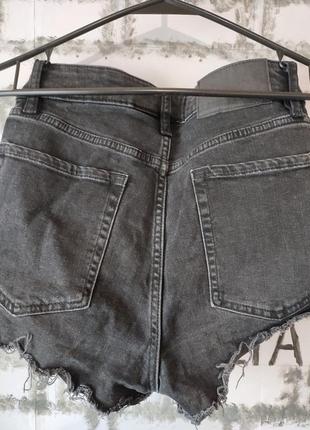 Женские джинсовые мини шорты h&amp;m8 фото