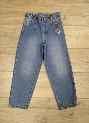 Стильные подростковые джинсы для девочки. 128-170р.1 фото