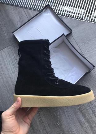 Ботнки adidas yeezy crepe boot, ботинки адидас