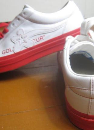 Converse x golf le fleur цвет 'racing red'3 фото