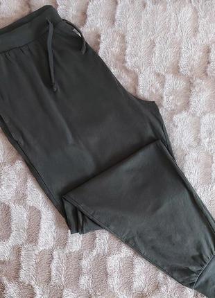 Чоловічі піжамні трикотажні штани з кишенями (див. заміри)1 фото