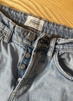 Zara trf mom jeans мами raw cut необроблений край3 фото
